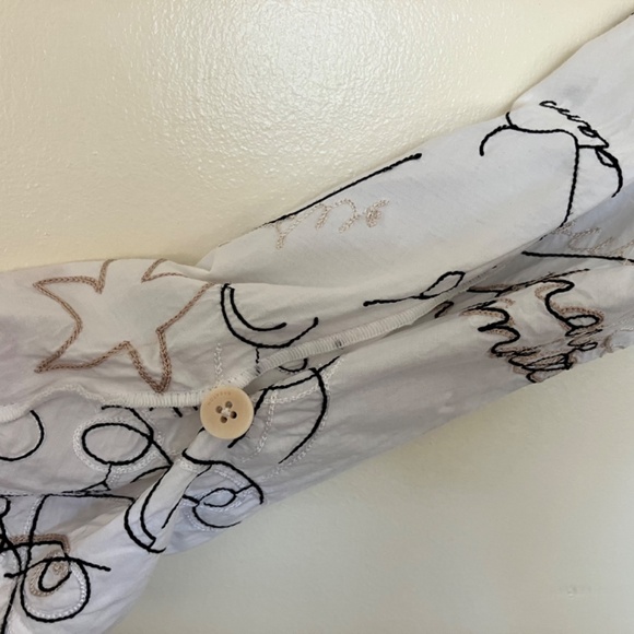 BABATON cotton embroidered blouse - Picture 4 of 10